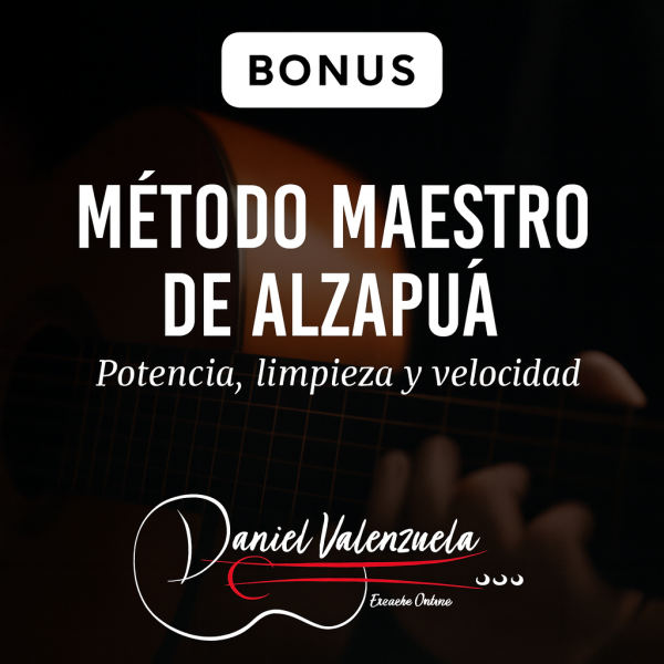 PAQUETE – Técnica Flamenca Esencial (+BONUS Alzapúa)